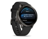 GARMIN Venu 4 Slate 41mm z czarnym paskiem 010-03013-02 - 1363883 - zdjęcie 3